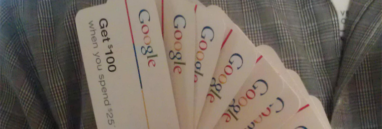 Google Adwords тестирует карточки